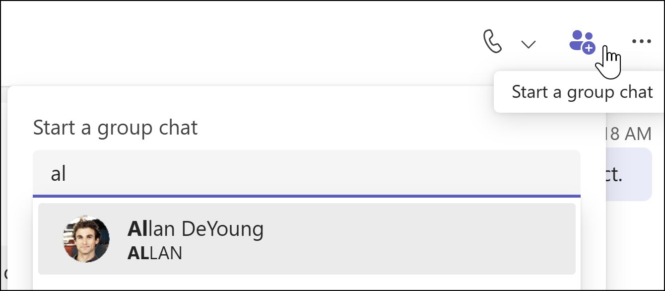 Add a participant to a chat