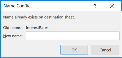 Rename the conflicted range