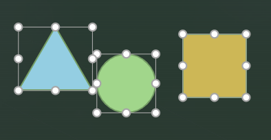 Shapes before Auto Fix