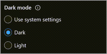 Dark Mode in Outlook
