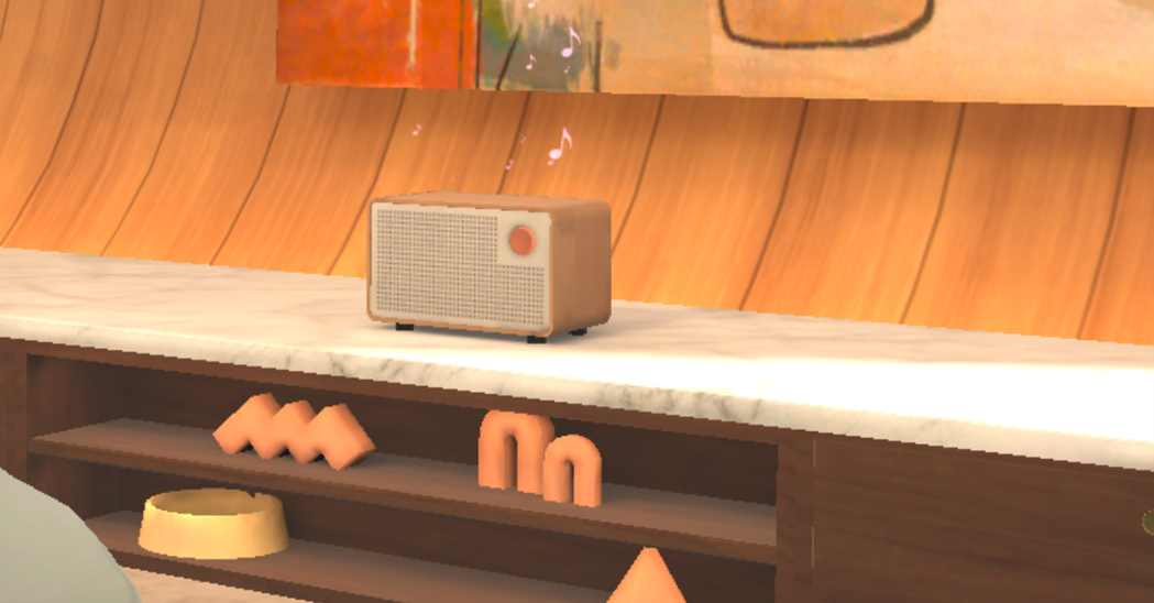 the radio interactive element in immersive spaces.