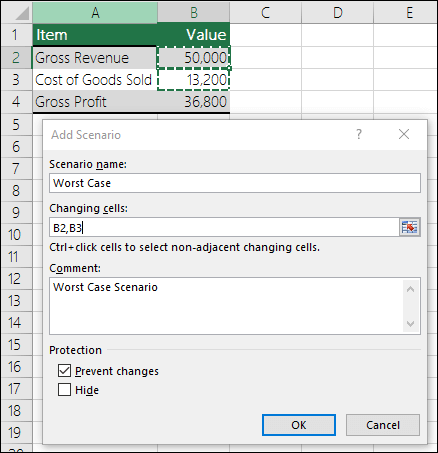 Set up a Worst Case Scenario